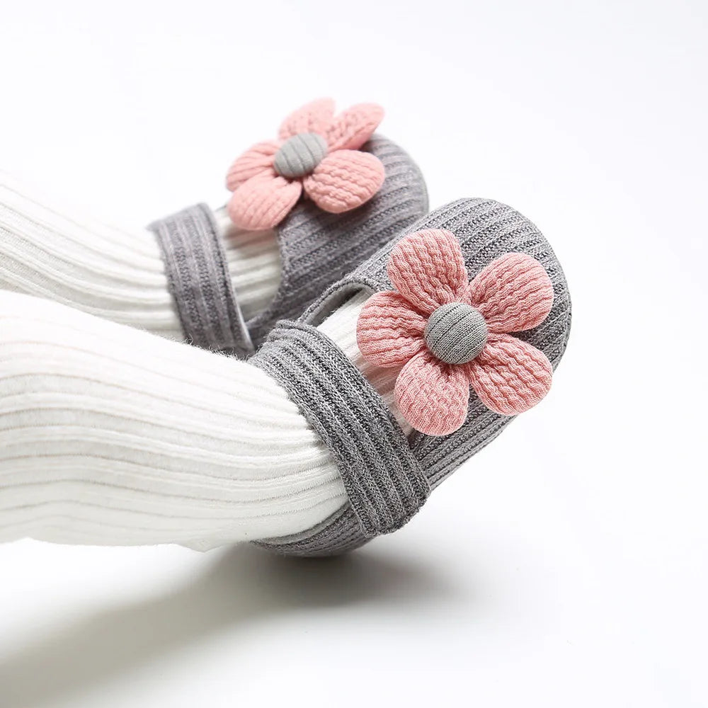 0-18M Baby Girls Cotton Shoes