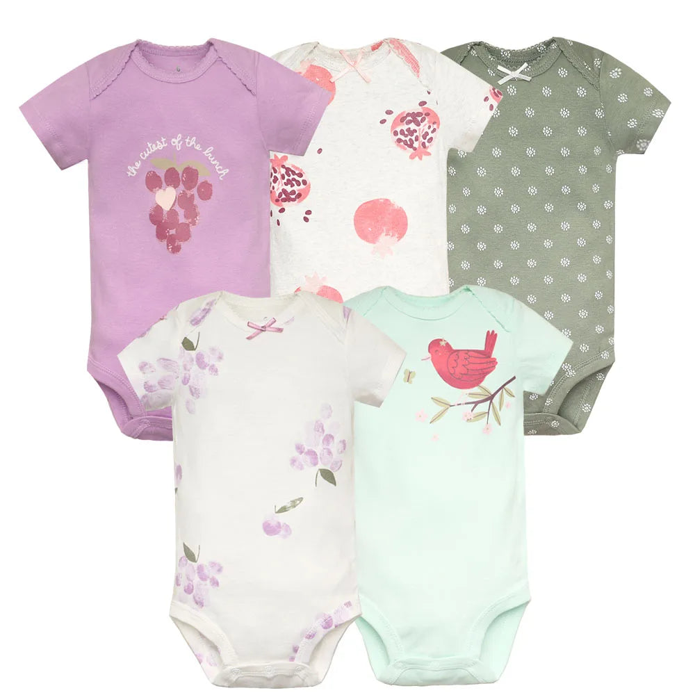 New Cartoon Baby Bodysuit