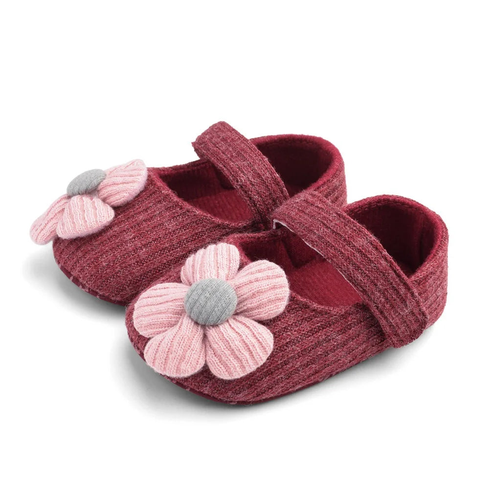0-18M Baby Girls Cotton Shoes