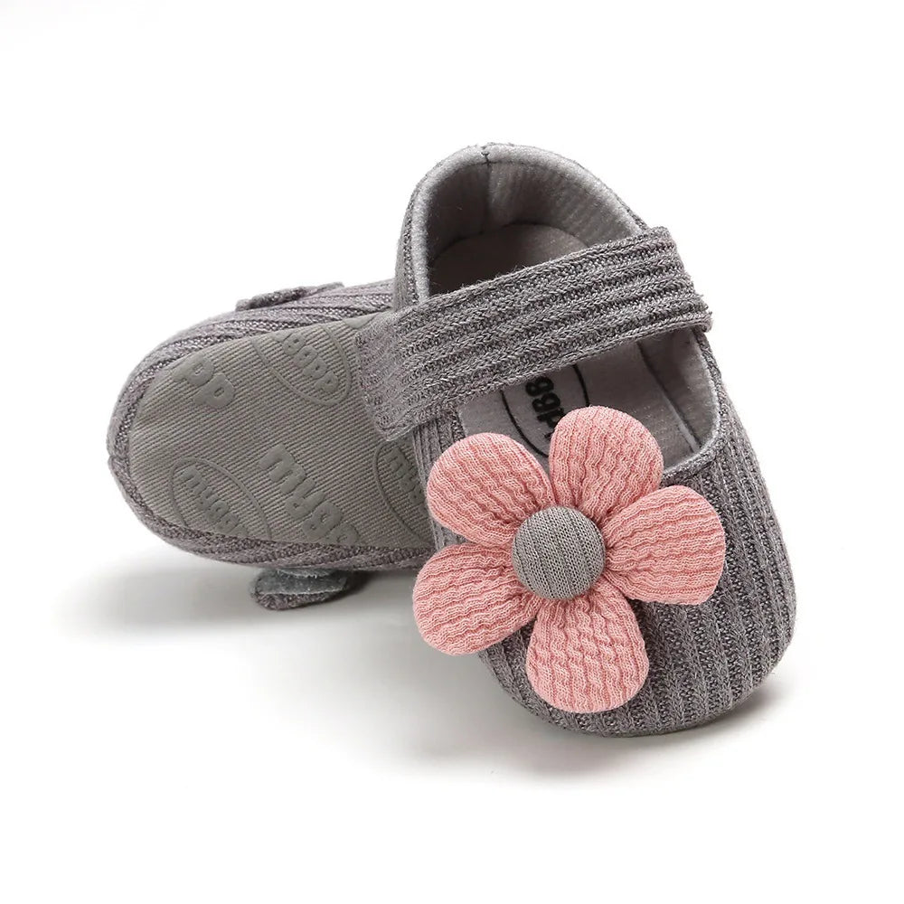 0-18M Baby Girls Cotton Shoes