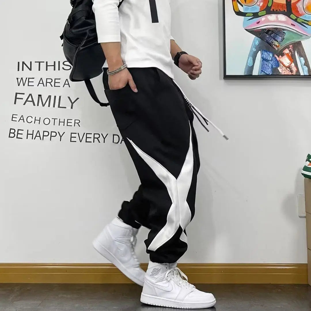 Trendy Spliced Pants