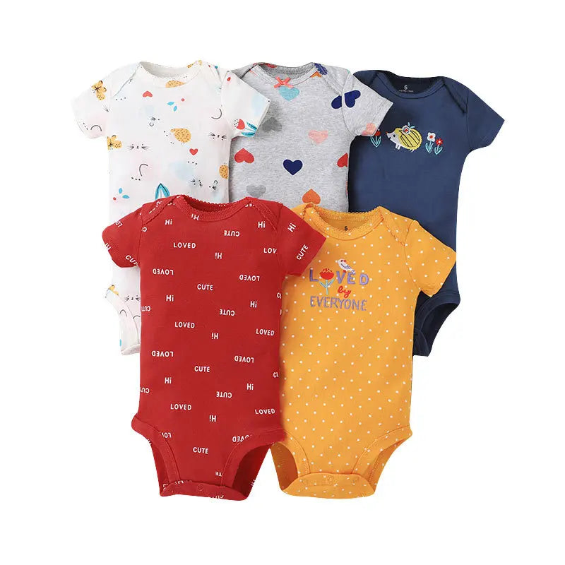New Cartoon Baby Bodysuit