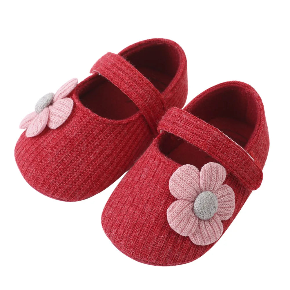 0-18M Baby Girls Cotton Shoes