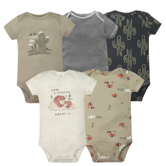 New Cartoon Baby Bodysuit