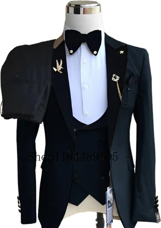 Blazer Elegant Men's Suits