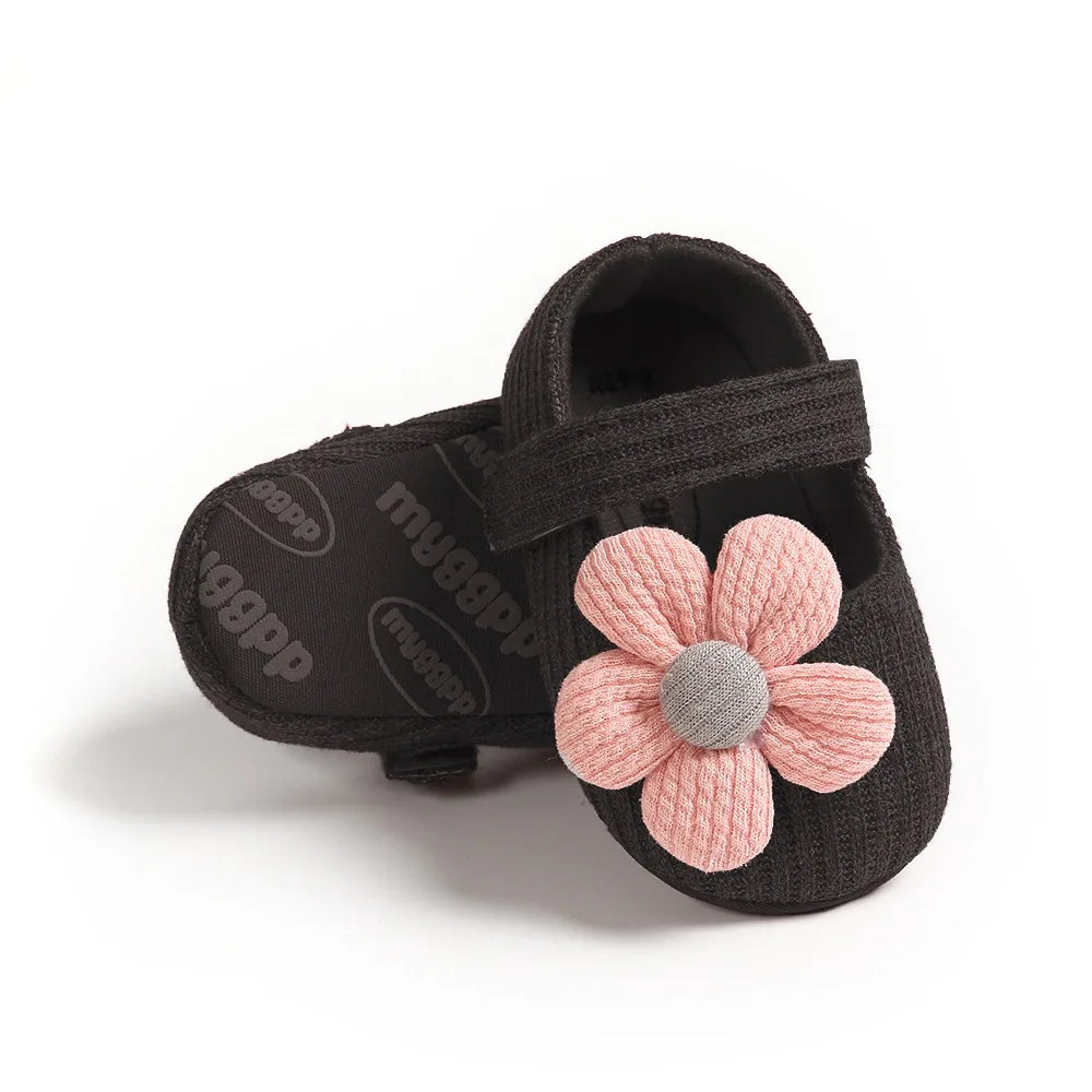 0-18M Baby Girls Cotton Shoes