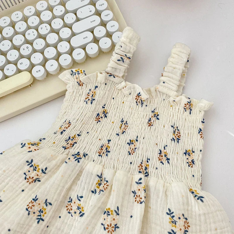 2PCS Summer Baby Girls Bodysuit