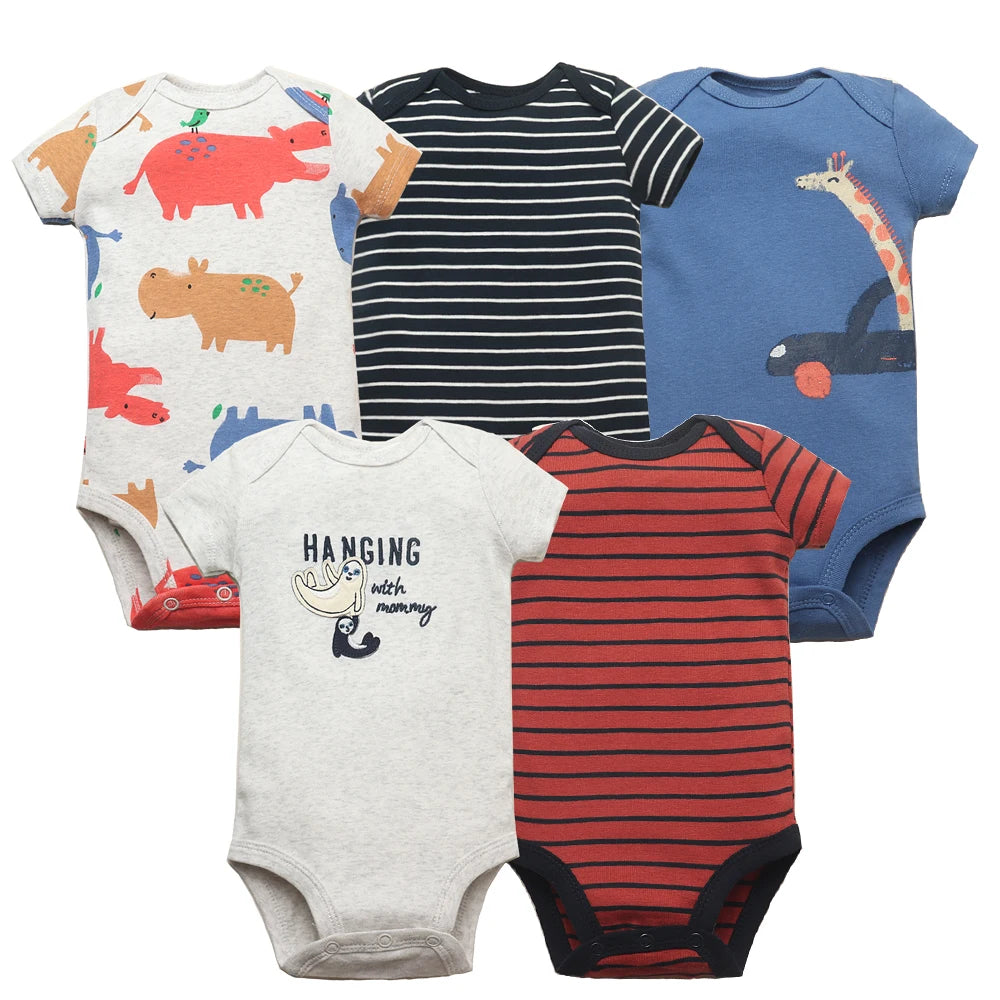 New Cartoon Baby Bodysuit