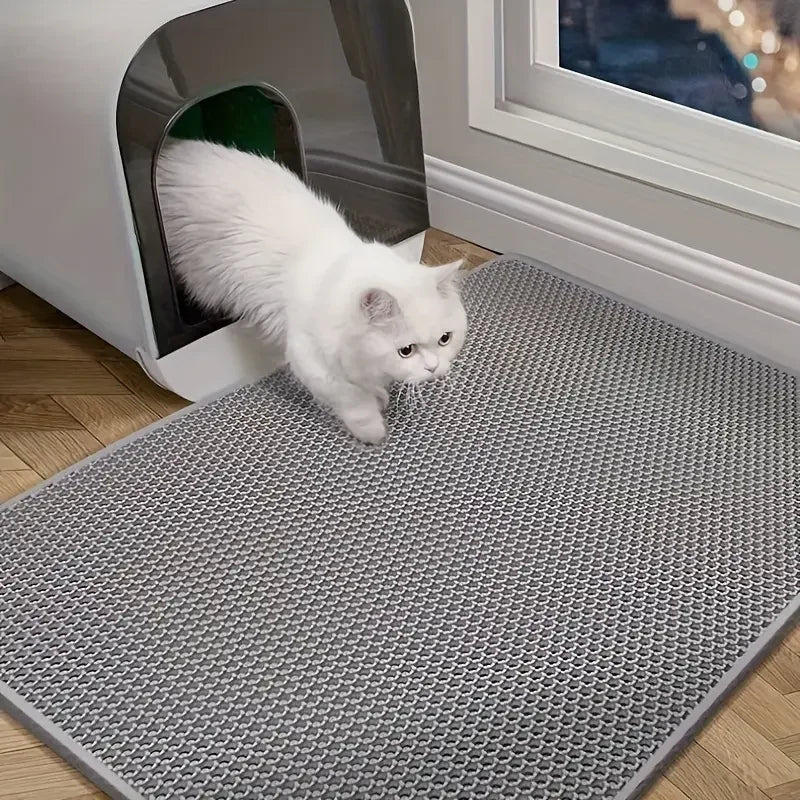 Double-layer pet rug