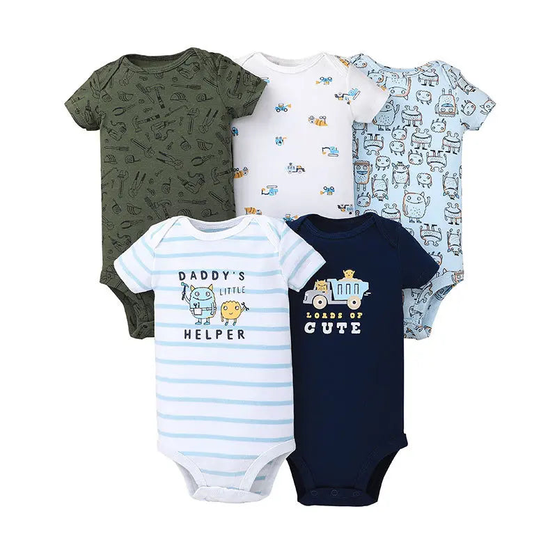 New Cartoon Baby Bodysuit