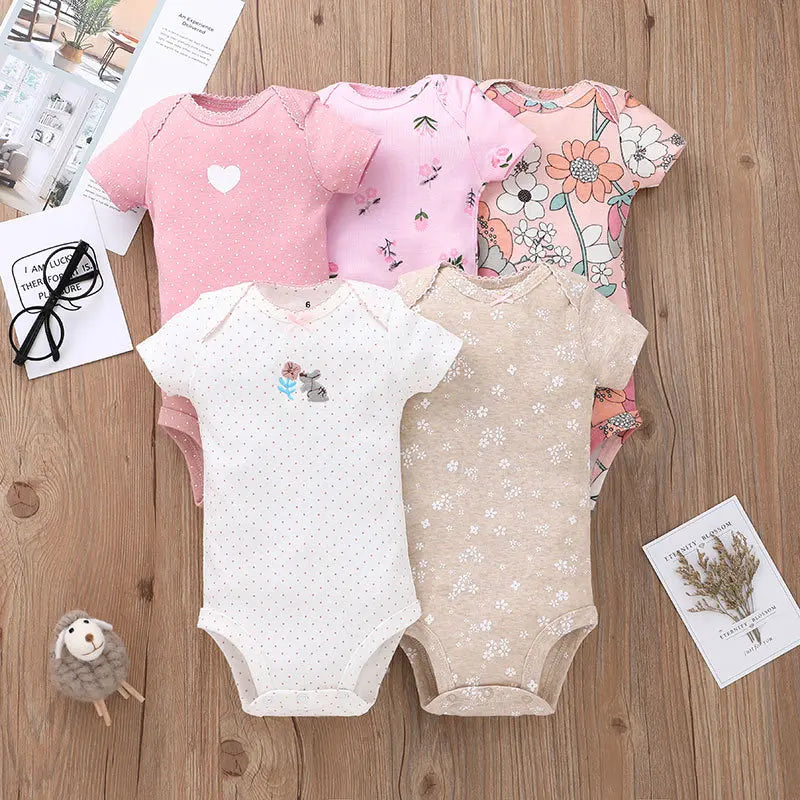 New Cartoon Baby Bodysuit