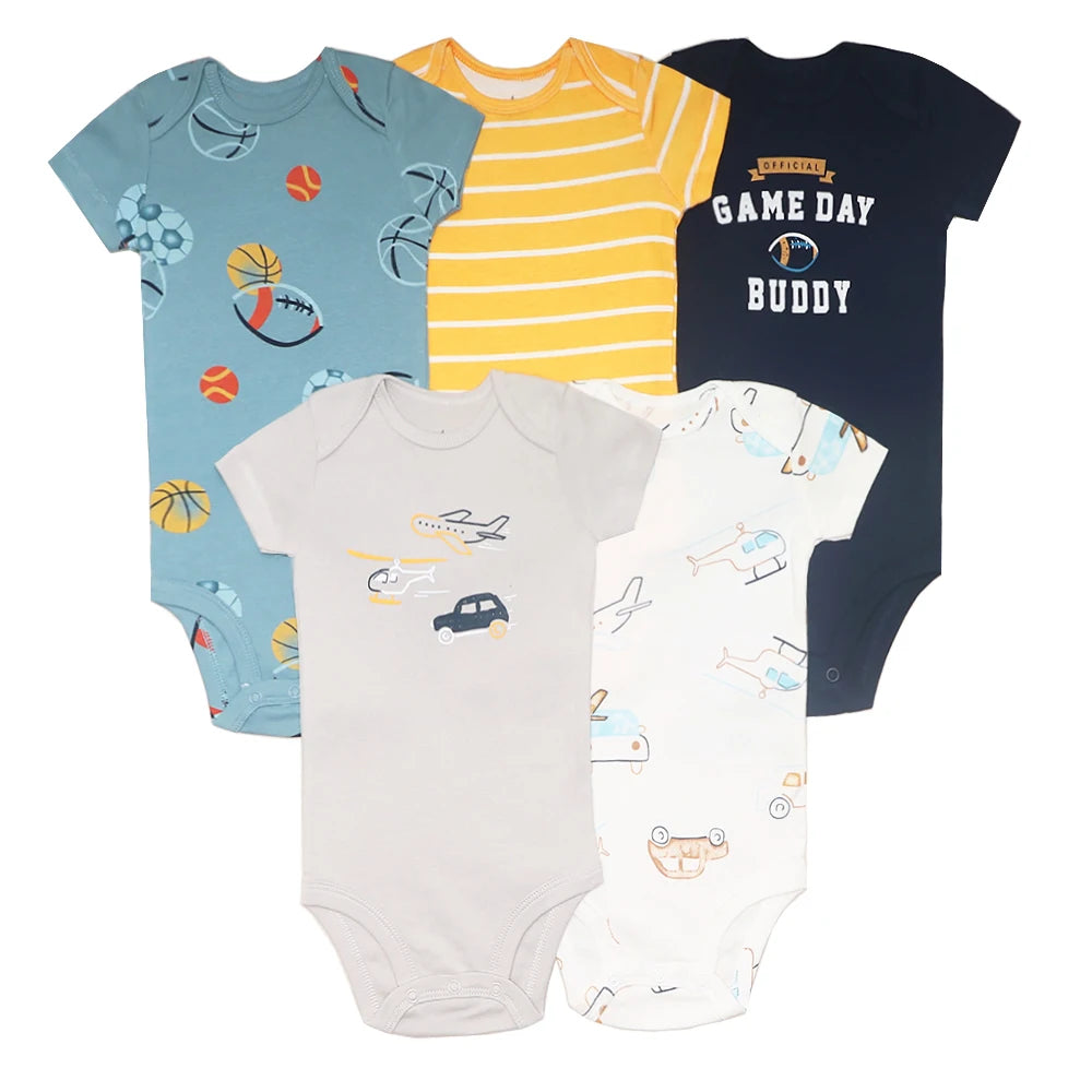 New Cartoon Baby Bodysuit