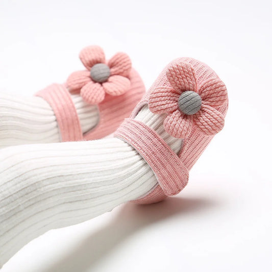 0-18M Baby Girls Cotton Shoes