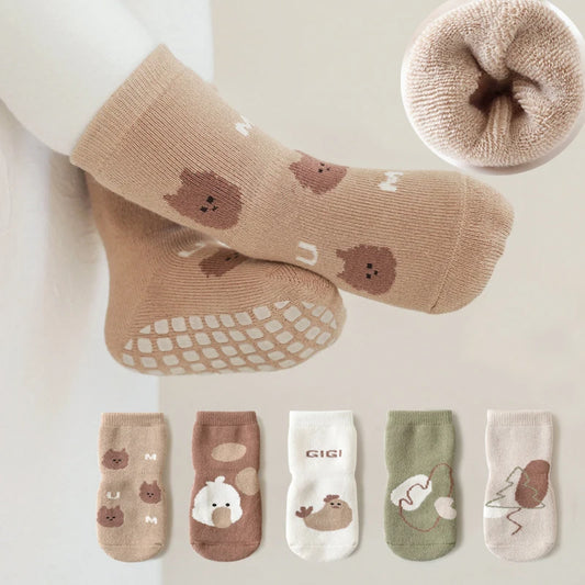 3 Pairs Winter Socks 0-5Y