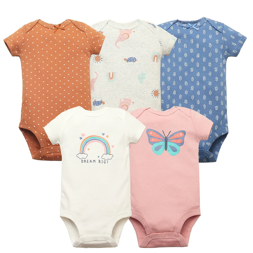 New Cartoon Baby Bodysuit