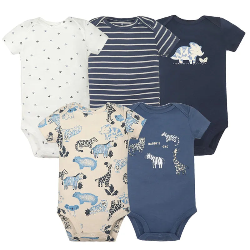 New Cartoon Baby Bodysuit