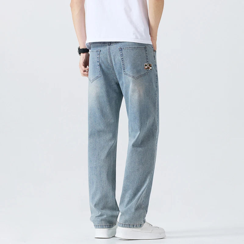 Men's Thin Jeans Summer