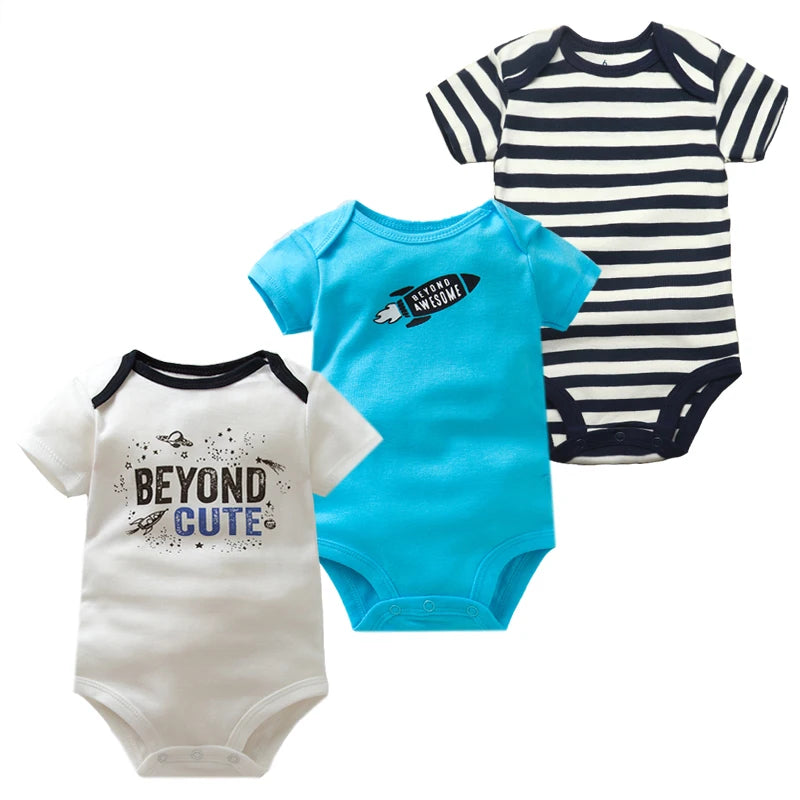 New Cartoon Baby Bodysuit